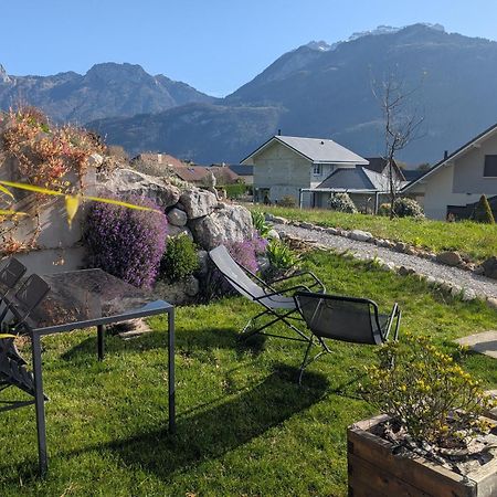Studio A La Campagne Au Bout Du Lac D'Annecy Doussard Exterior photo