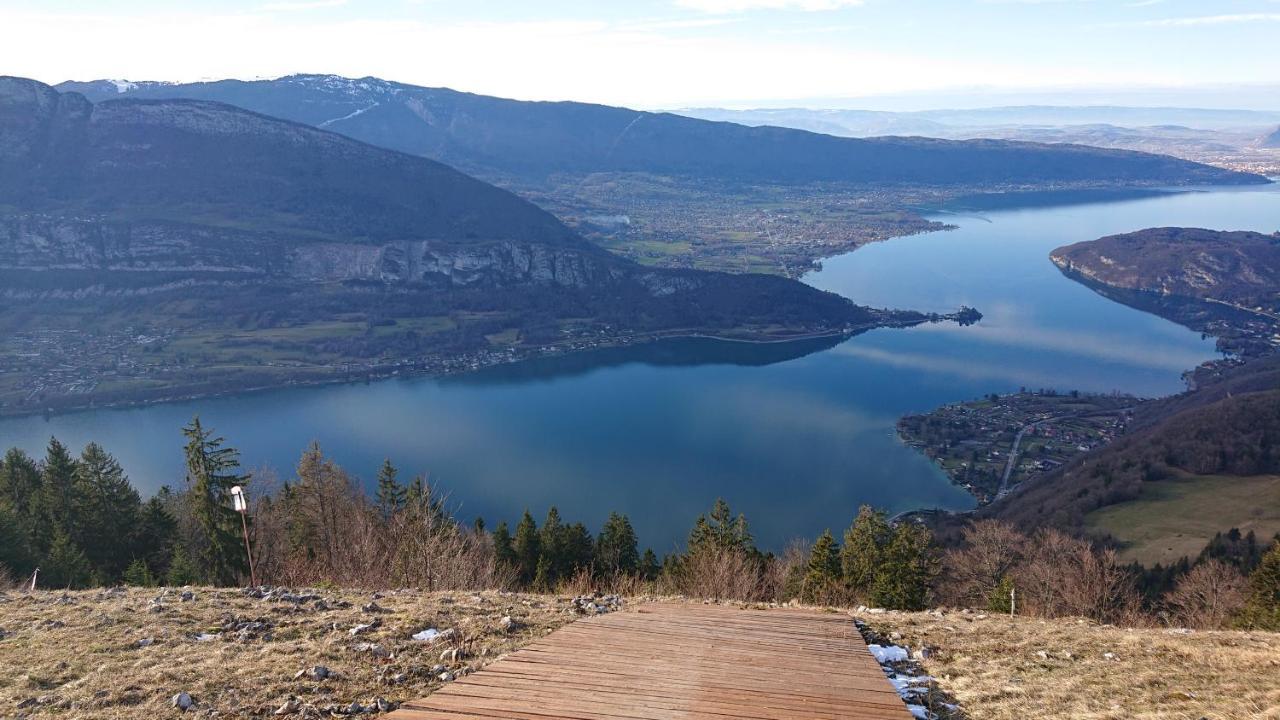 Studio A La Campagne Au Bout Du Lac D'Annecy Doussard Exterior photo