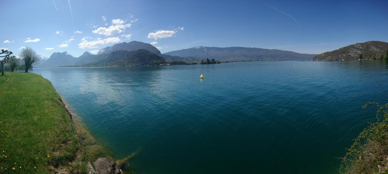 Studio A La Campagne Au Bout Du Lac D'Annecy Doussard Exterior photo