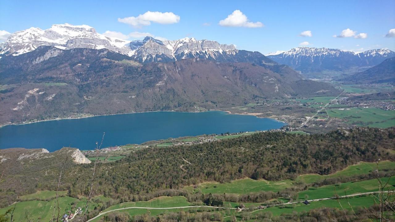 Studio A La Campagne Au Bout Du Lac D'Annecy Doussard Exterior photo